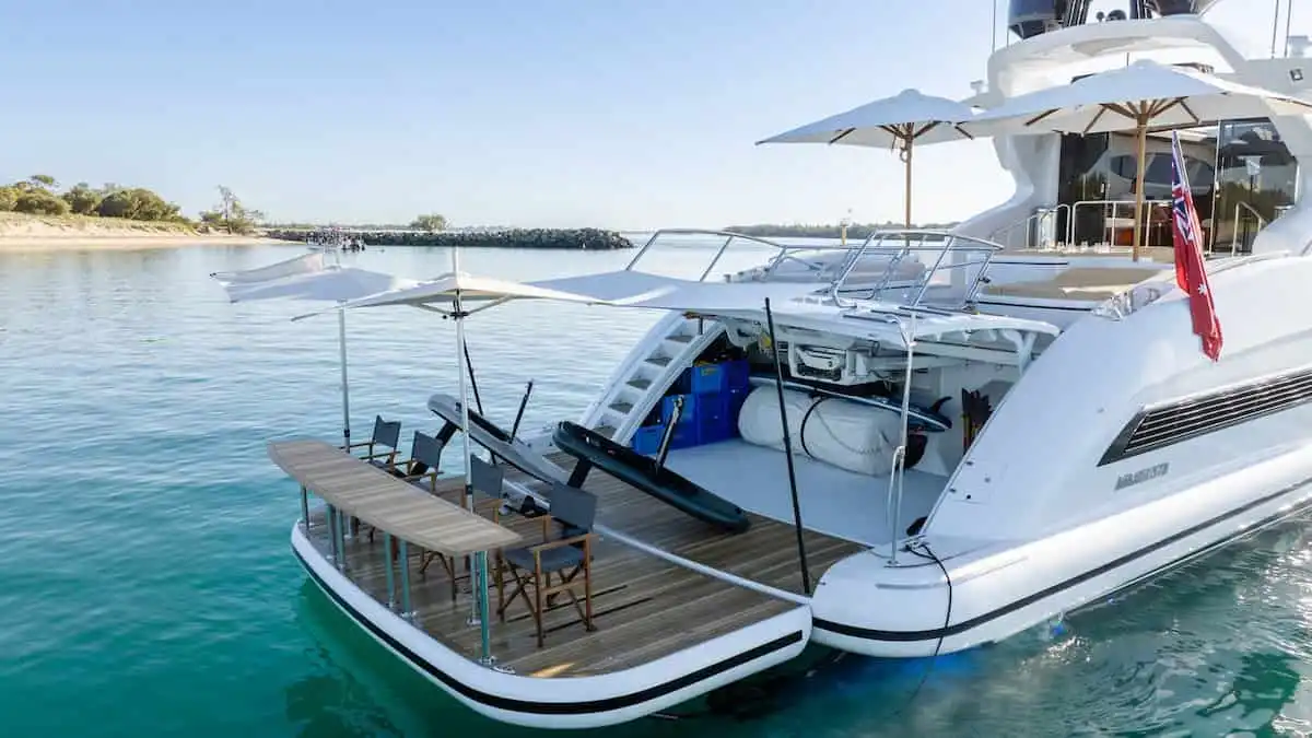 Hydraulic Swim Platforms